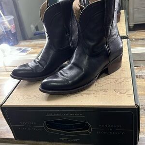 Tecovas The Penny midnight calf BLACK 7B